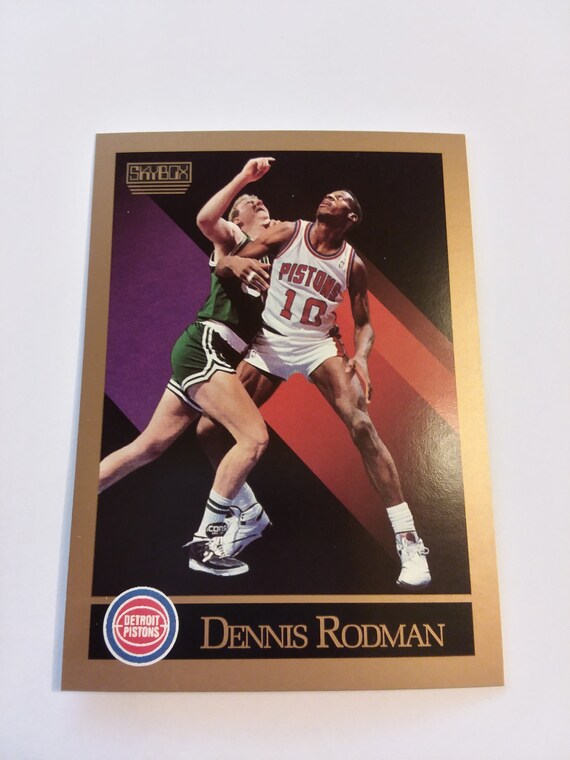 1990 Skybox Dennis Rodman #91 Card - Etsy