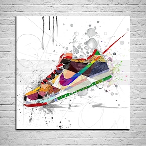 CANVAS PRINT Sneaker Wall Art Contemporary Canvas Wall Art SNK-SB01