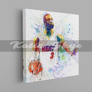 CANVAS PRINT Basketball Wall Art Abstract Wall Art Contemporary Canvas Wall Art