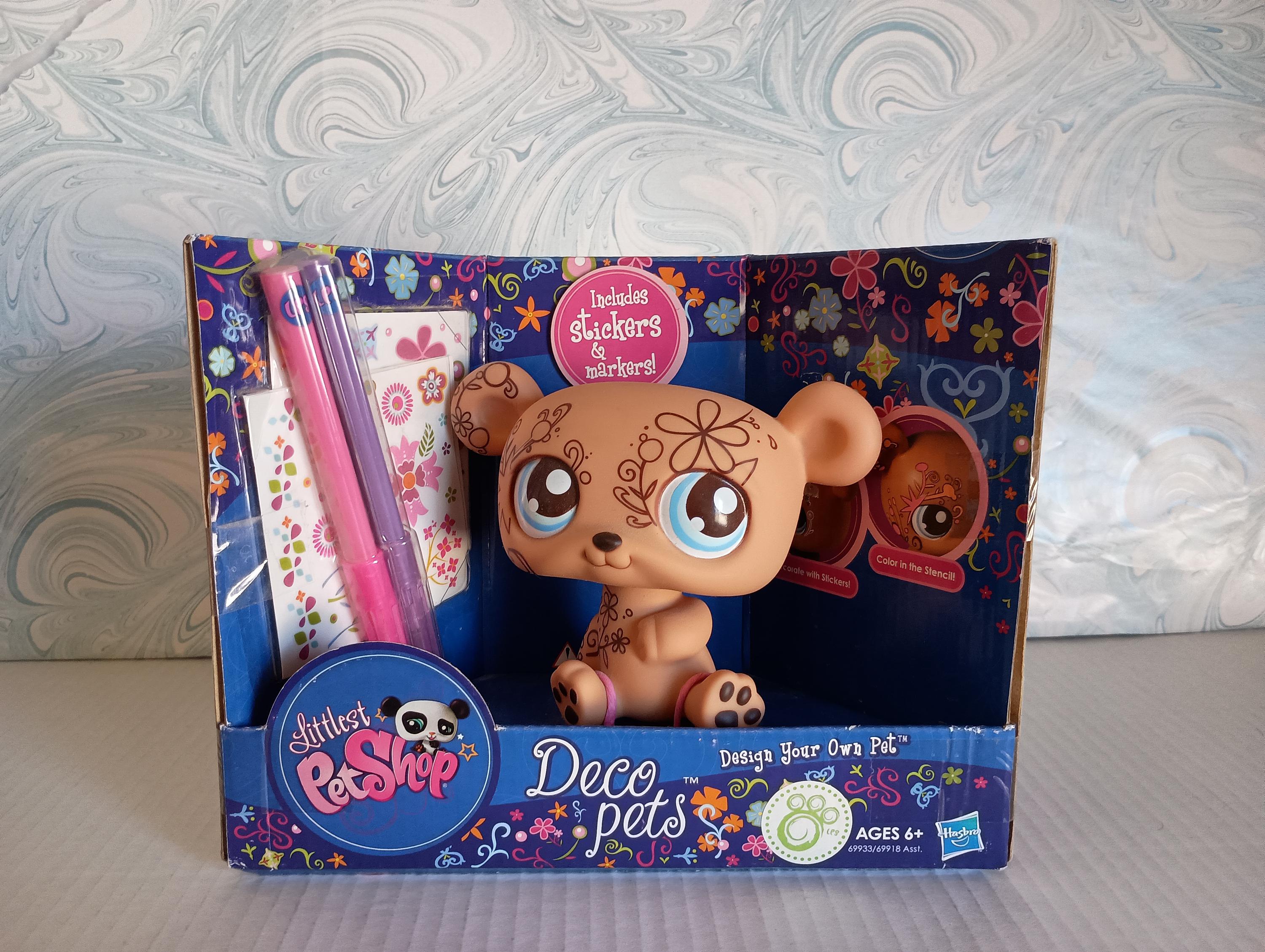 Lot De 4 Figurines Littlest Pet Shop Jumbo - Hasbro - Animaux - Occasion