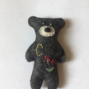 Pocket Bear - Felt Stuffed Animal