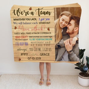 Manta de amor personalizada, manta de esposa, manta de nombre, manta de parejas, manta de aniversario, manta de novia, manta de nombre, regalo romántico
