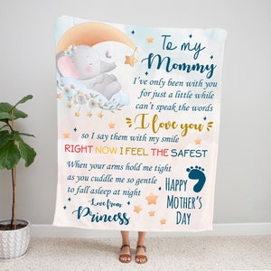 Cobertor personalizado para minha mamãe, presente para mamãe, cobertor para mamãe, cobertor personalizado para mamãe, presente personalizado para mamãe, cobertor de carta, para minha mãe