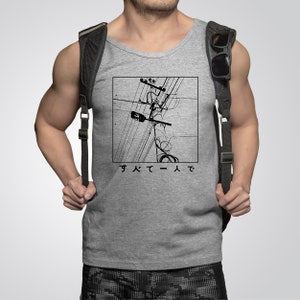 Anime Tank Top für Männer | Anime Tank Top | Manga Tank Top | Kawaii Tank Top | Japanisches Tank Top | Geburtstagsgeschenk | Geschenk für Ihn