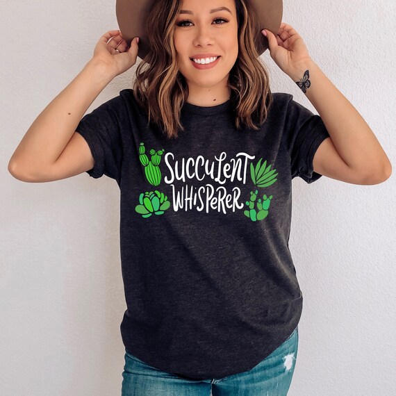 Womens Plant Mom Shirt Plants Lover Mom Gift Tee Cactus Succulent Womens Plant Mom Shirt Plants Lover Mom Gift Tee Cactus Succulent