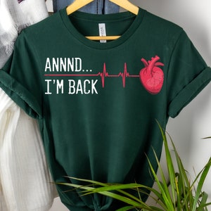 Open Heart Surgery T-Shirt: Funny Heart Warrior Recovery Gift