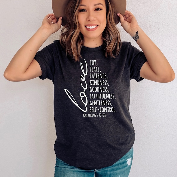 Women Christian T shirt Clothe Self with Patience Women Christian T shirt Clothe Self with Patience