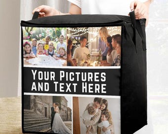 Custom Quilt Storage Bag with Zipper for Bedding and Seasonal Closet Organization