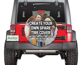Custom Photo Spare Tire Cover: Personalized Car Accessory