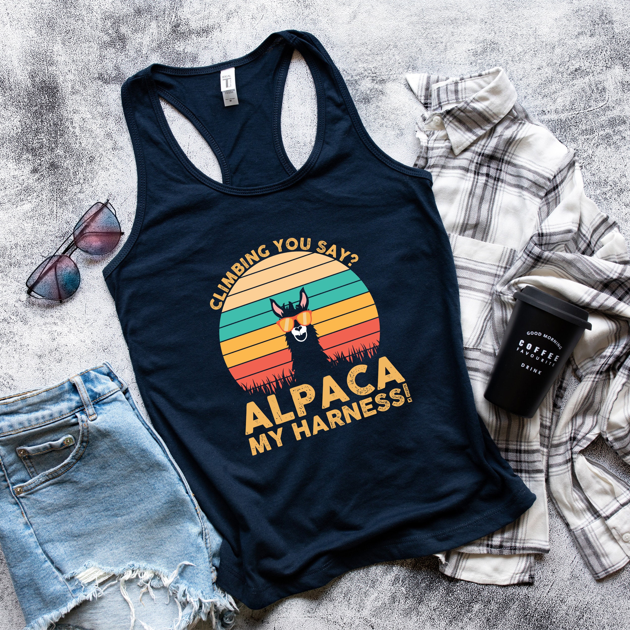 Climbing You Say Alpaca My Harness T Shirt Climbing You Say Alpaca My Harness T Shirt