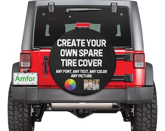 Custom Photo Spare Tire Cover: Personalized Car Accessory