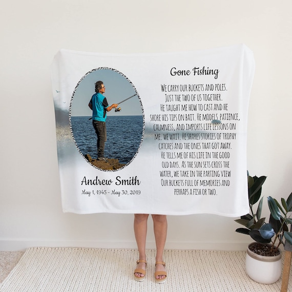 Personalized Memorial Blanket Sympathy Gift Bereavement Gift Photo Blanket Memory Blanket Memorial Gift Memorial Blanket Gift for Her Etsy