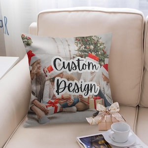 Custom pillow, Custom Picture, custom throw pillow, custom pillow cover, custom name, custom photo pillow, custom gifts, body pillow
