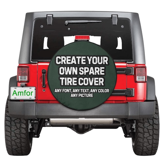 Custom Photo Spare Tire Cover: Personalized Car Accessory