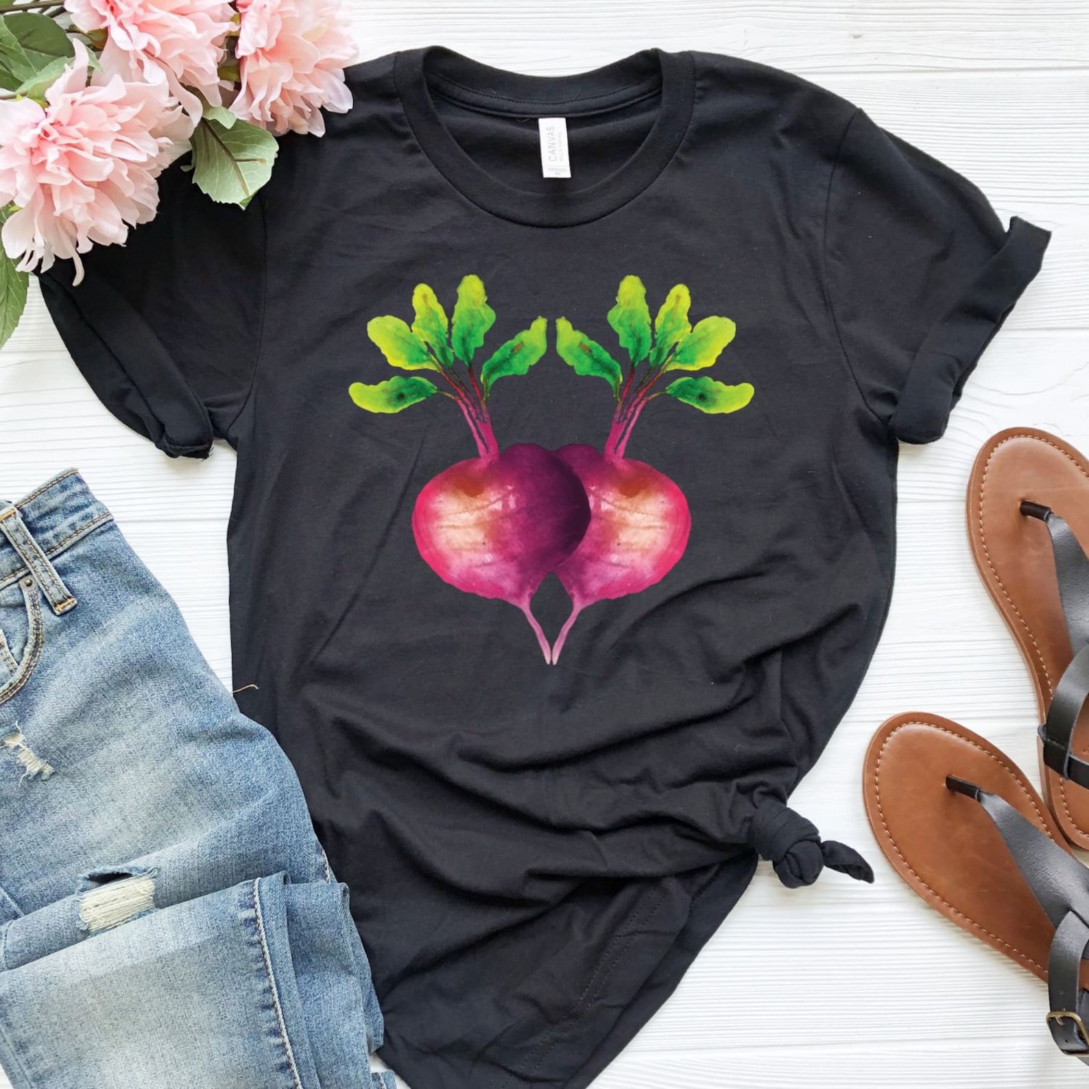 Beet Vegetable T Shirt Vegetarian Clothing Vegetarian T Etsy