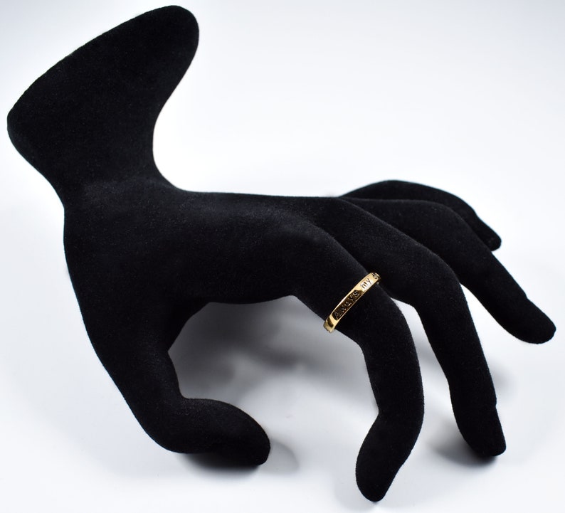 24k Gold Plated Sterling Silver Always my Daughter Ring