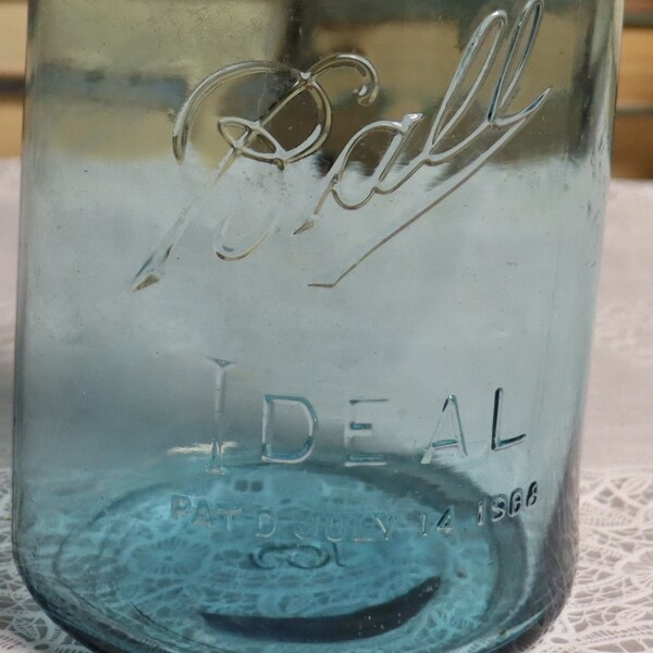 Ball Ideal Jar July 14 1908 Etsy