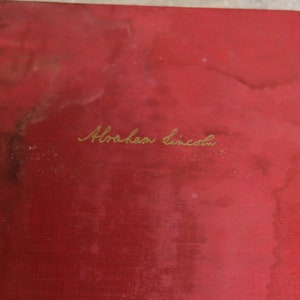 Vintage Abraham Lincoln Novel: Carl Sandburg, 1954 First Edition