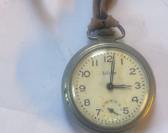 Bulls eye pocket watch 90001 deals