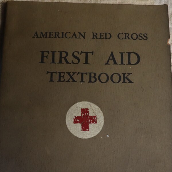 First Aid Book Etsy