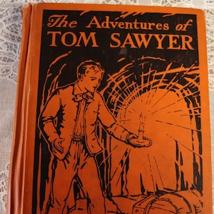 Vintage 1931 The Adventures of Tom Sawyer Hardcover