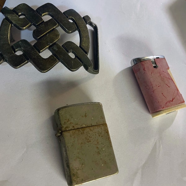 Lighter Belt Buckle Etsy