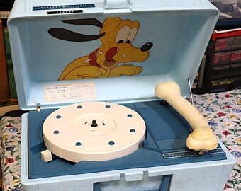 1970s MICKEY MOUSE Record Player…general Electric…model RP3122D - Etsy