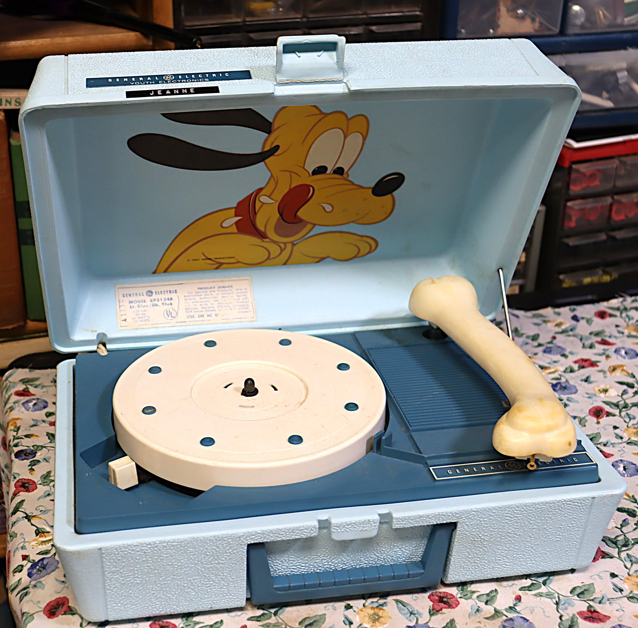 Mickey Mouse Record Player - Etsy