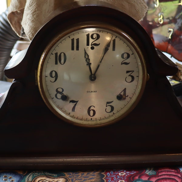 Vintage Mantel Clock Etsy