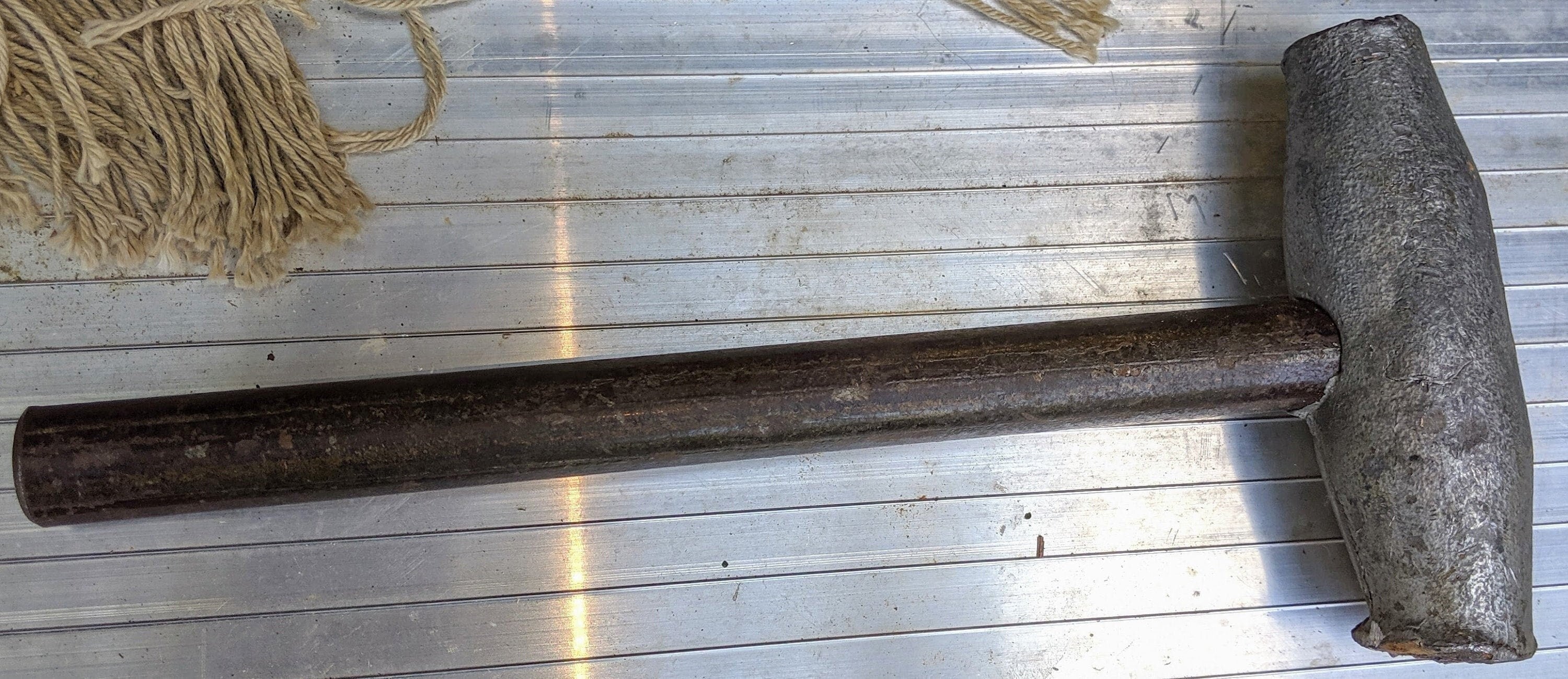 Vintage Lead Hammer Etsy