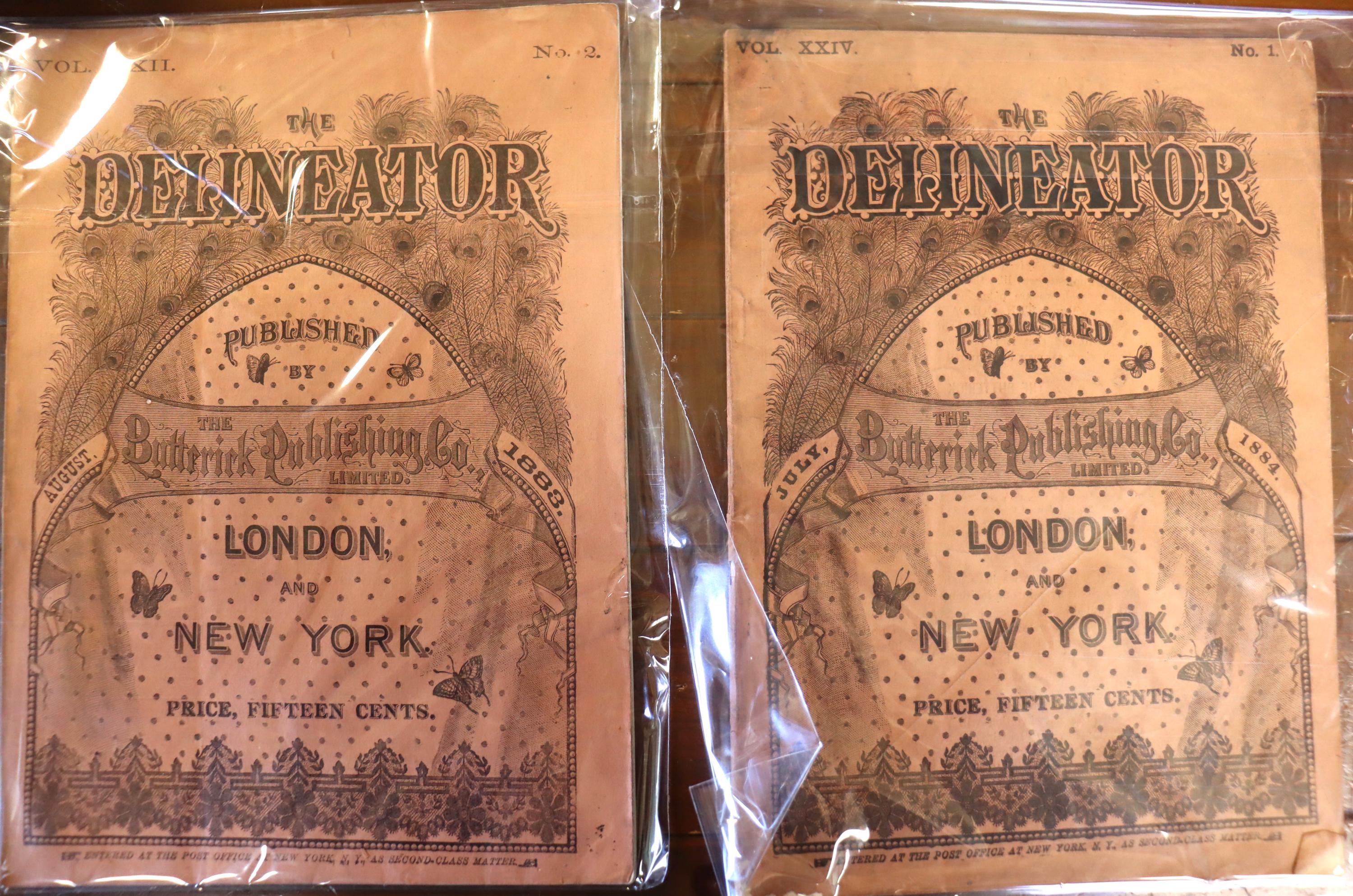 Set of 2 Editions of Mag the Delineator Published by