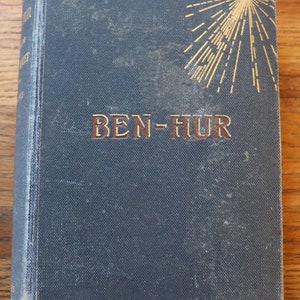 Vintage Ben-Hur A tale of the Christ by Lew Wallace Harper and Brothers 1898