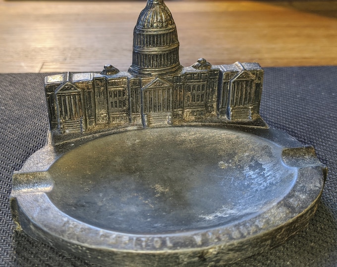 Vintage U S Capital ash tray