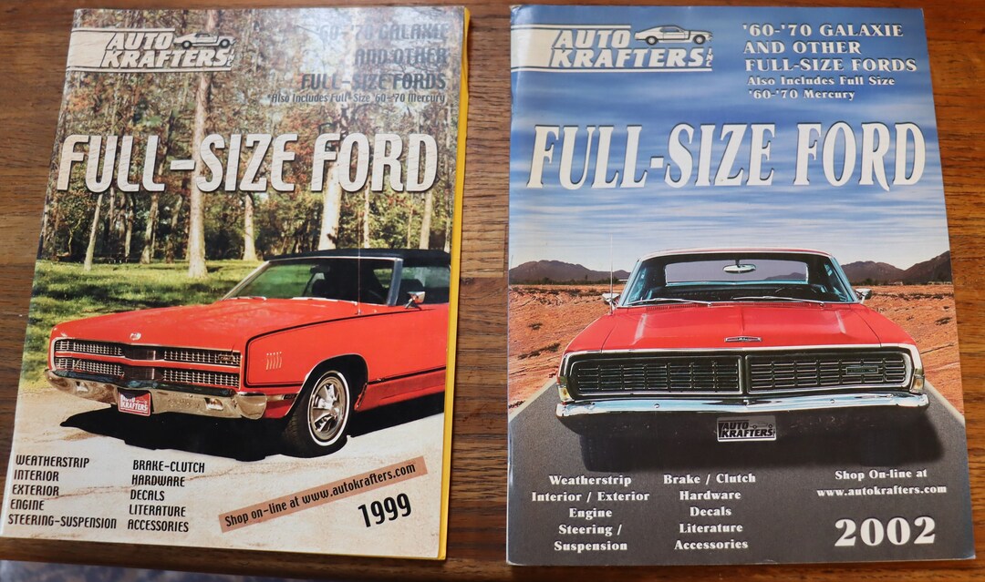 Vintage Auto Krafters Inc Full Size Fords 19601970 Issues 2002 and