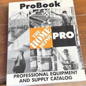 Vintage Home Depot Pro book volume 4