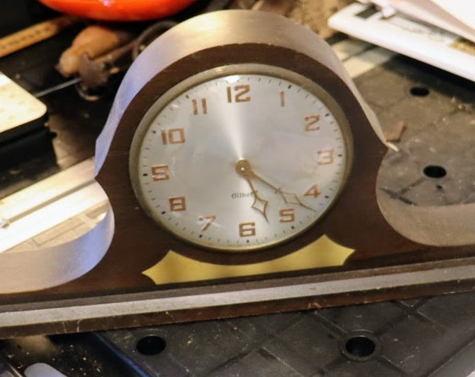 Vintage Gilbert Wind up Mantle Clocknon Working Etsy