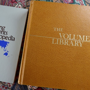 3 Vintage reference books. WW 2, Students Encyclopedia,Volume Library