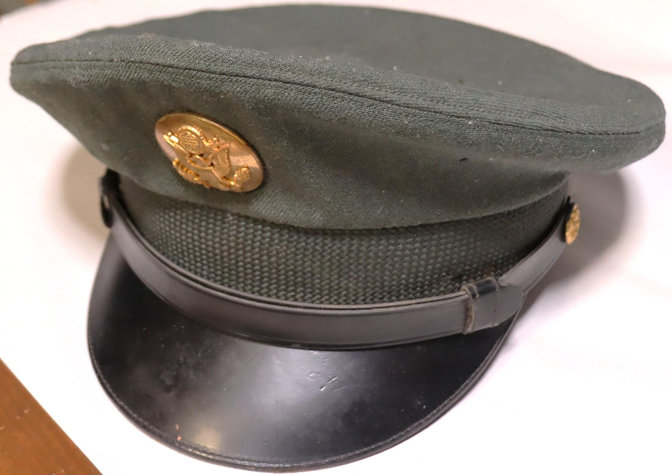 Vintage Army Officer Hat Usa - Etsy