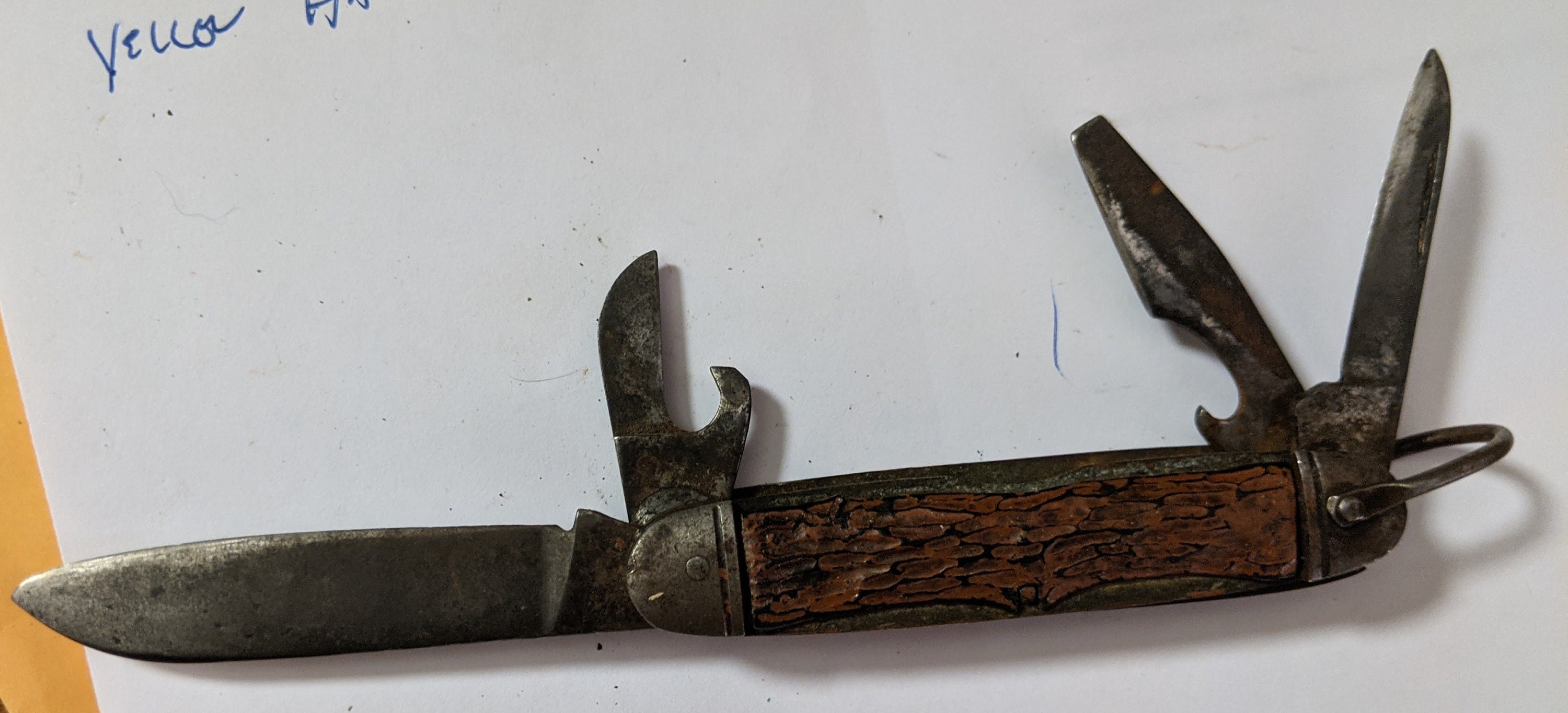 Vintage Camillus NY Scout Type Knife Etsy