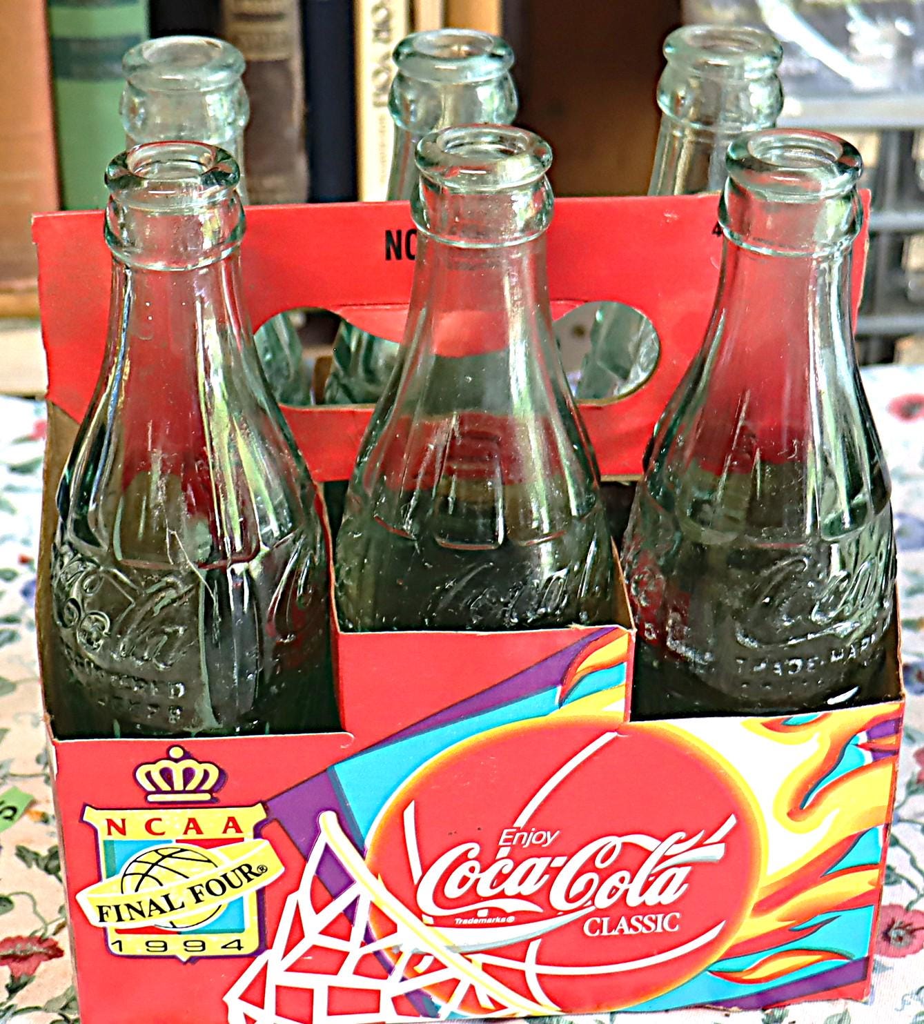 Vintage 1994 NCAA Coke Carton, 1960s 6oz Bottles (va, Nc, Sc) - Etsy