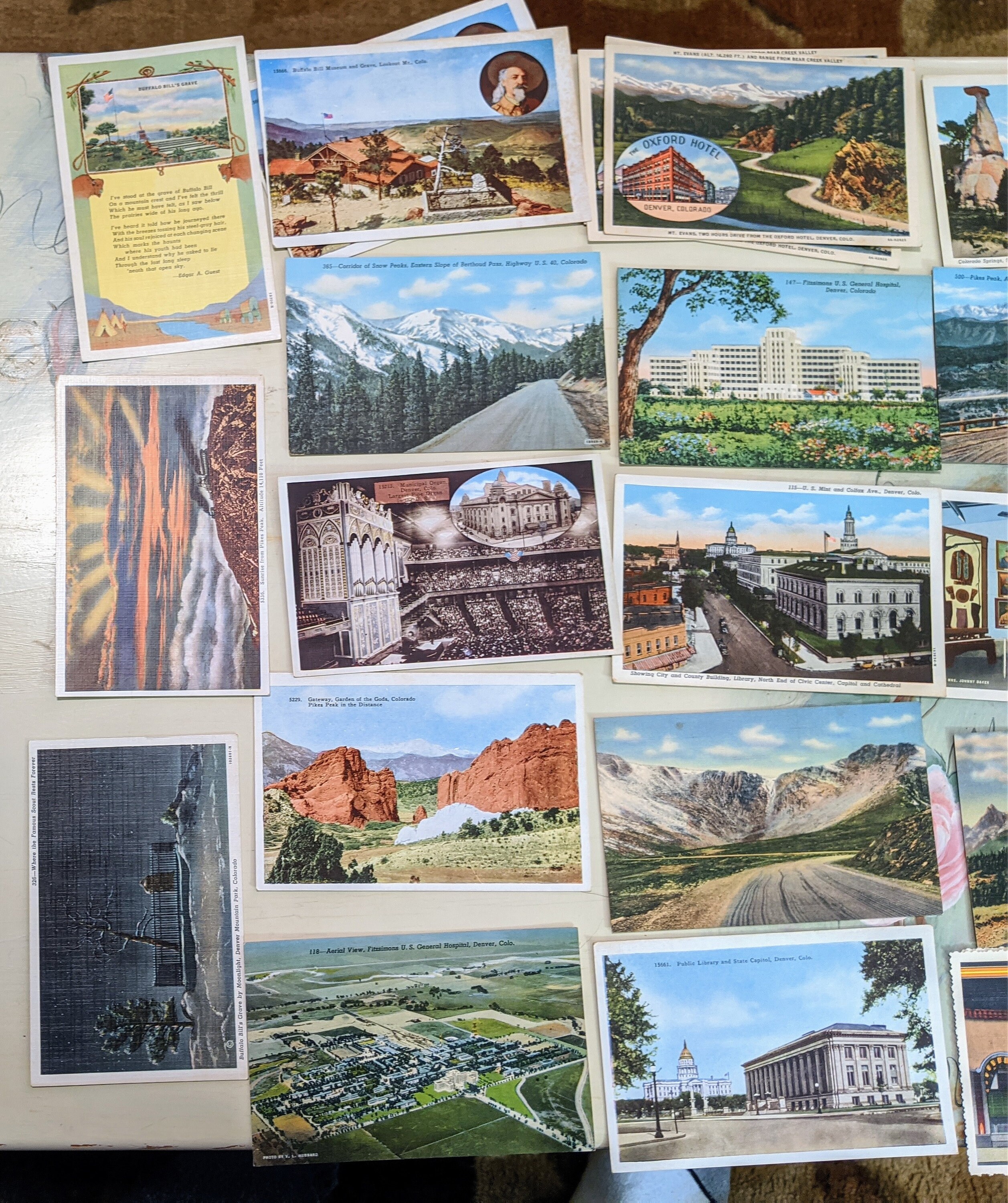 29 Vintage postcards about Colorado 11 Etsy