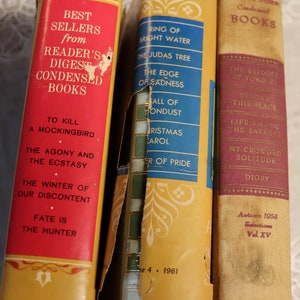 Readers Digest Condensed Books, Best Sellers 1963 1st Edition