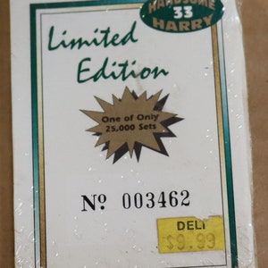 Vintage limited edition Handsome Harry number 33 factory sealed