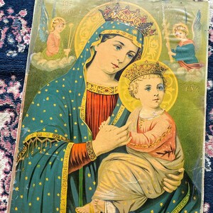 Our Dear Lady of Everlasting Help circa 1890's.