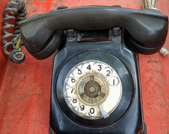 Vintage Stromberg Carlson black phone