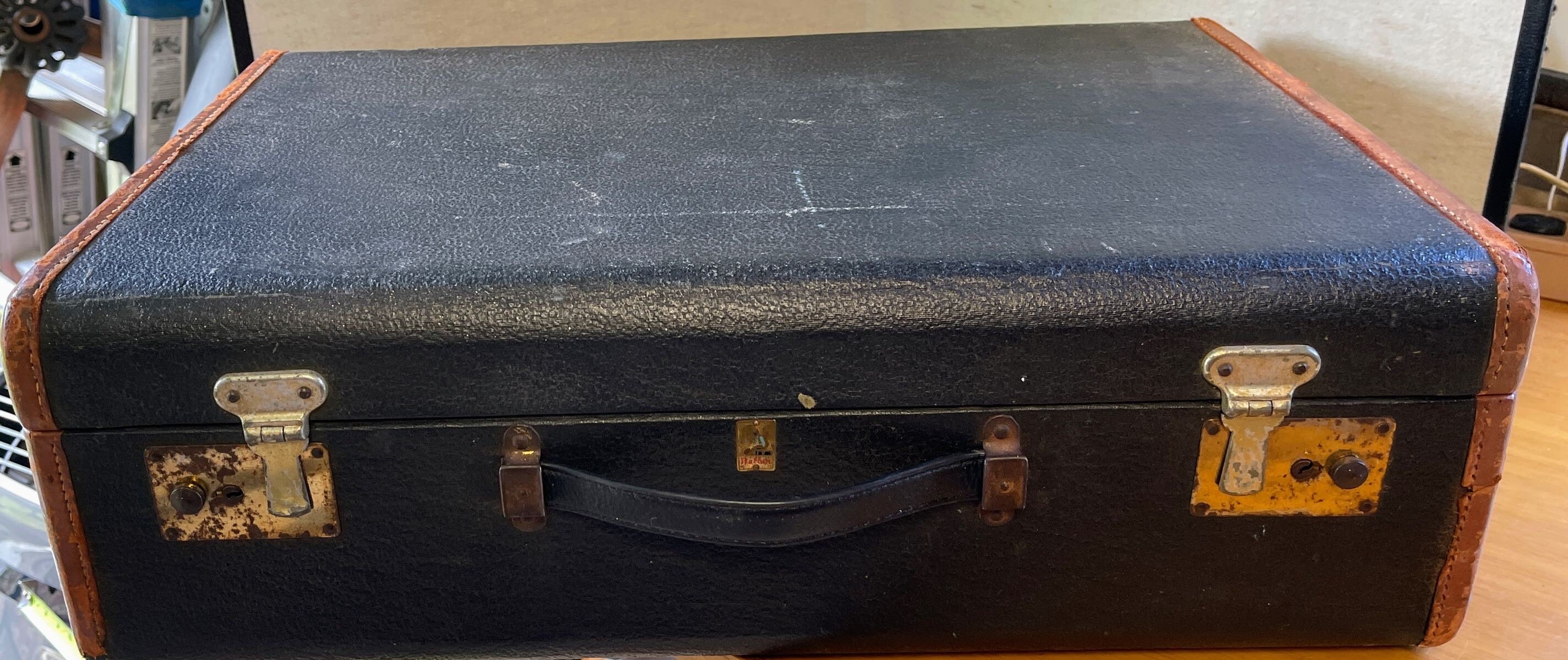 Vintage Belber Small Suitcase - Etsy