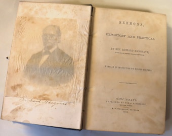 Sermons Expository and Practical by Rev Richard Hardgrave published Poe and Hitchcock 1863