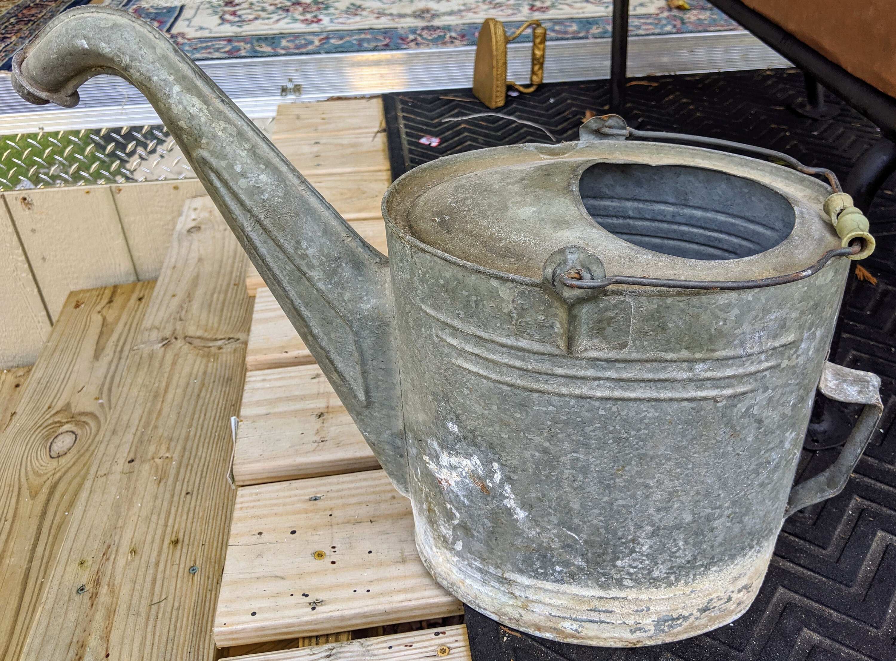 Vintage Gas Station Water Can Etsy