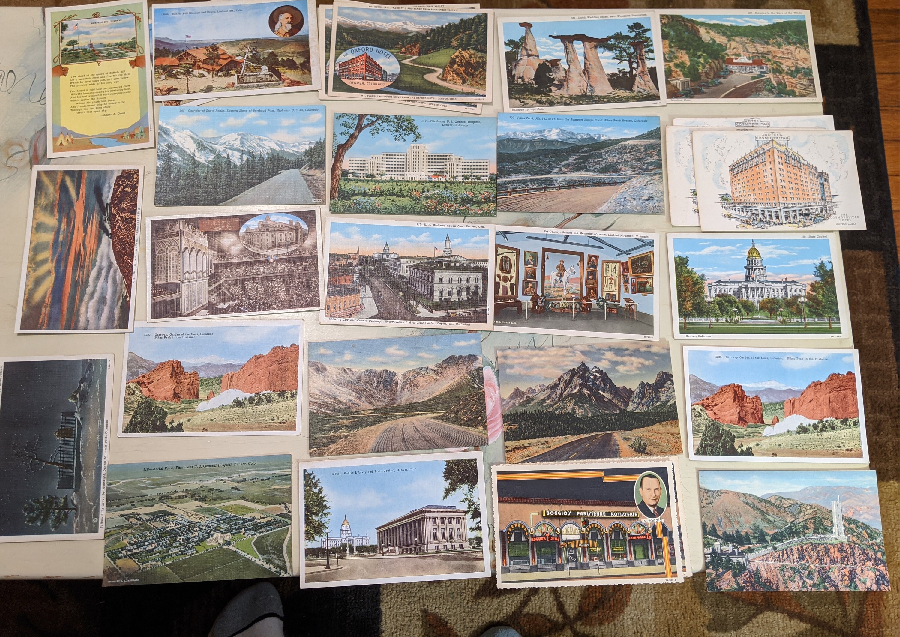 29 Vintage postcards about Colorado 11 Etsy