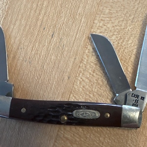 Case XX ss Premium Stockman made in the 1990s 3 blade knive 63033